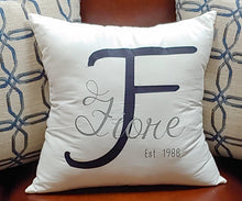 Load image into Gallery viewer, Family Established Pillow