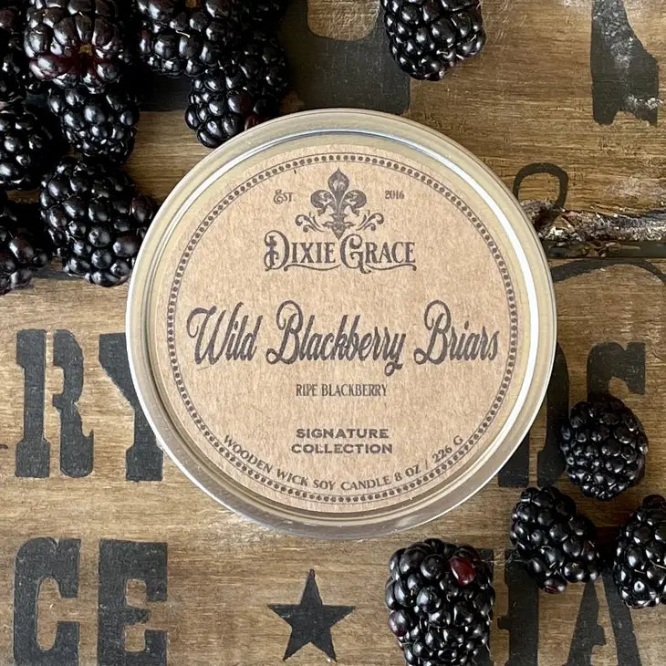 Wild Blackberry Briars Candle