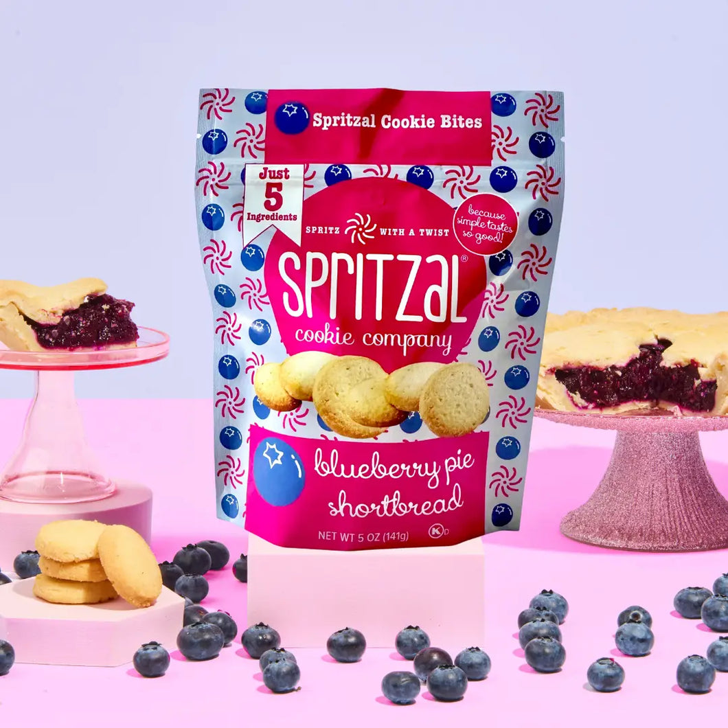 Blueberry Pie Shortbread Cookie