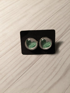 Heart Stud Earrings