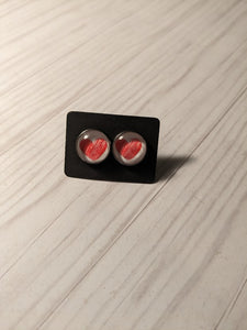 Heart Stud Earrings