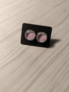 Heart Stud Earrings