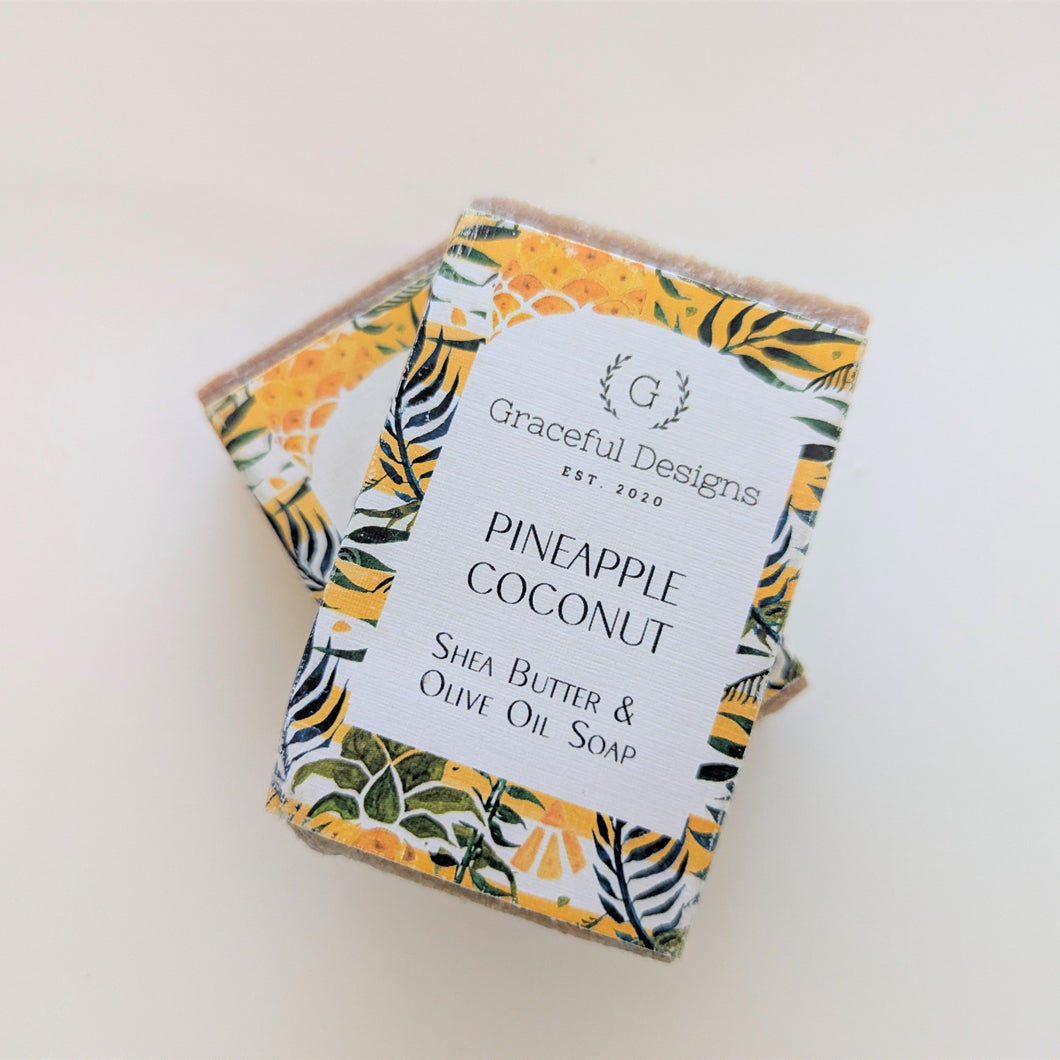 Pineapple Coconut Shea Butter Olive Oil Soap
