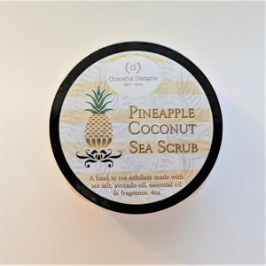 Pineapple Coconut Sea Scrub