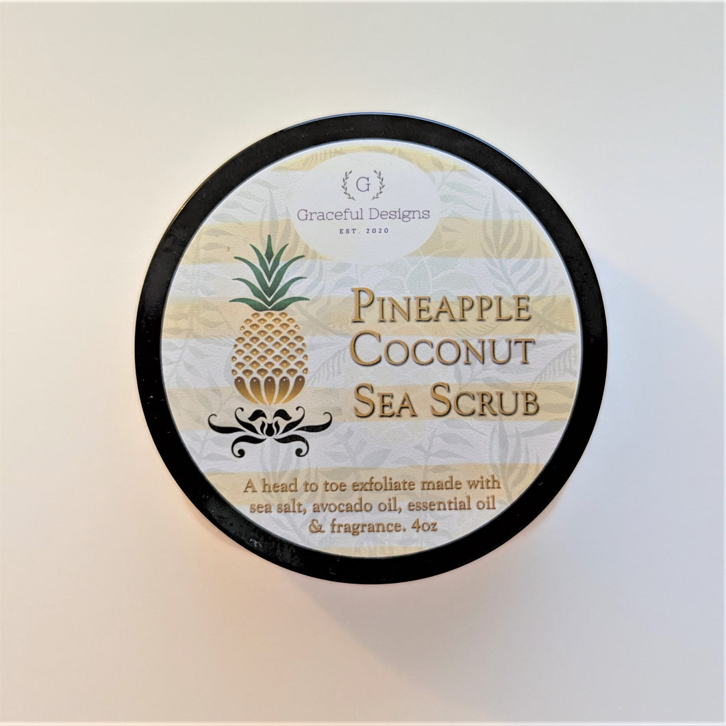 Pineapple Coconut Sea Scrub