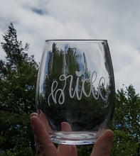 Load image into Gallery viewer, Bride Stemless Wine Glass
