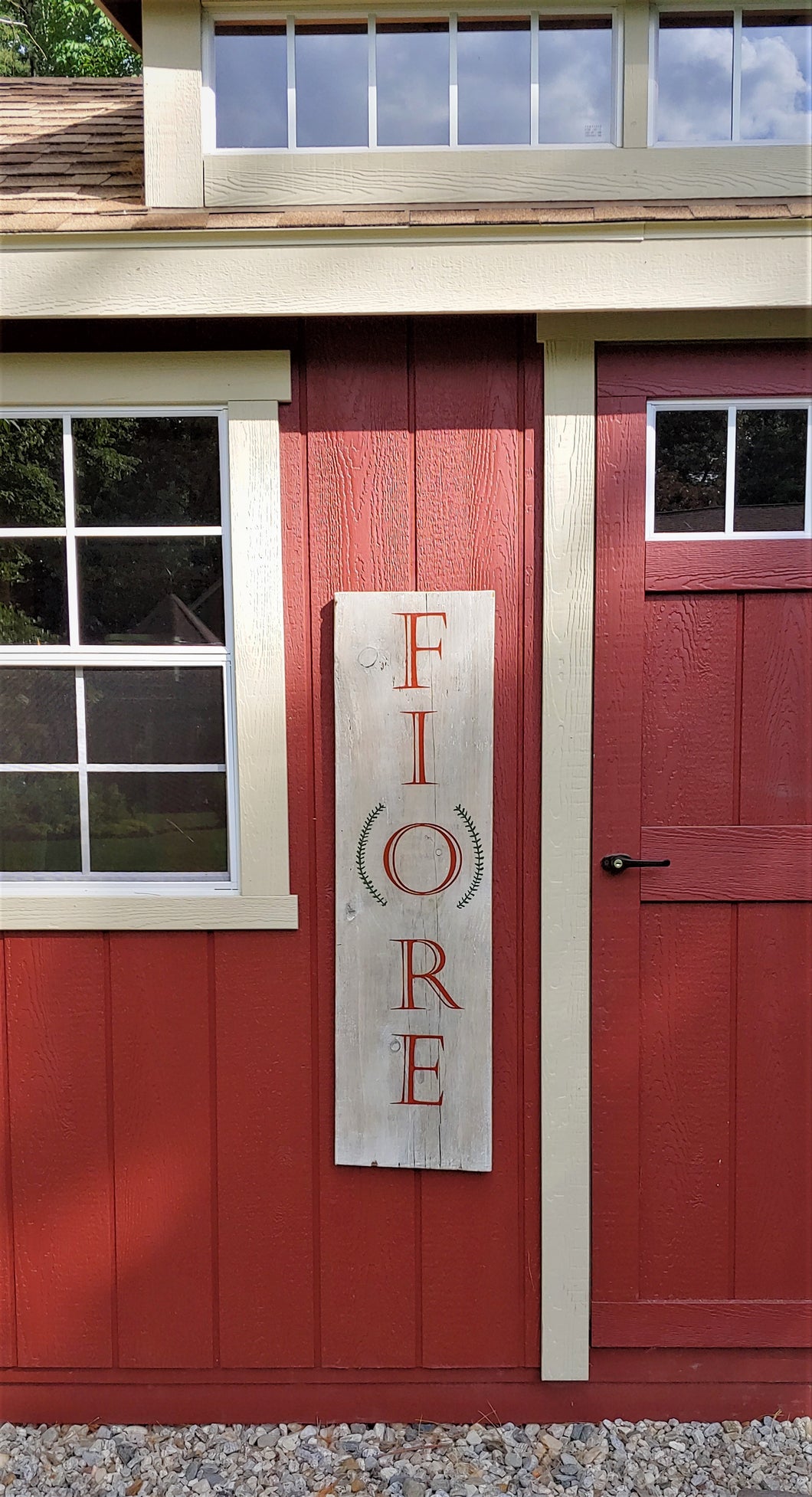 Custom Barn Board Family Name Sign