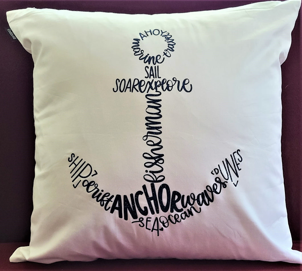 Anchors Away! Pillow