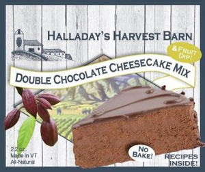 Halladay's Harvest Barn Double Chocolate Cheesecake