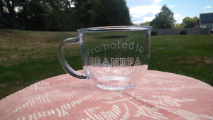 Promoted to Grandpa Mug