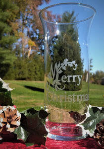 Merry Christmas Vase