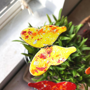 Copper Enamel Butterfly