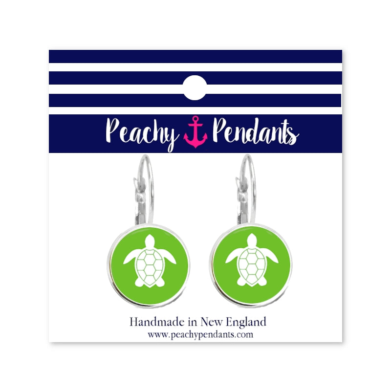 Turtle Dangle Earrings