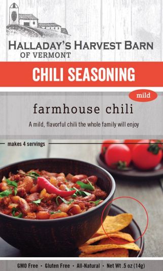 Halladay's Harvest Barn Farmhouse Chili Mix Mild