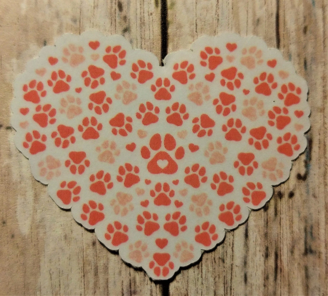 Heart With Pawprints