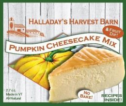 Halladay's Harvest Barn Pumpkin Cheesecake