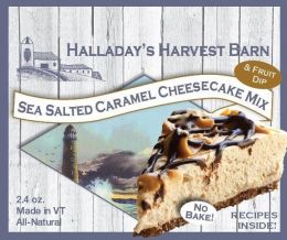 Halladay's Harvest Barn Sea Salted Caramel Cheesecake